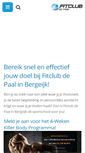 Mobile Screenshot of fitclubdepaal.nl